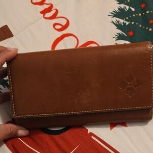 Patricia Nash Tan Leather Women's Wallet